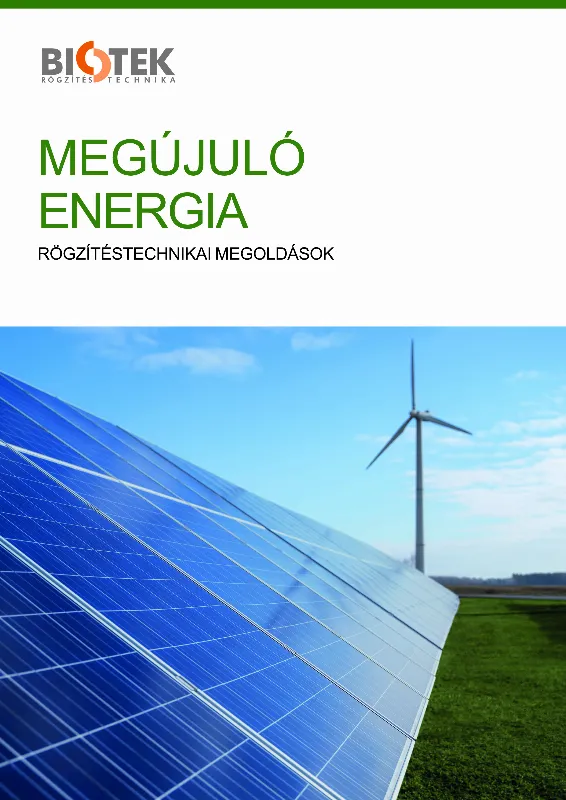 Megújuló energia kiadvány